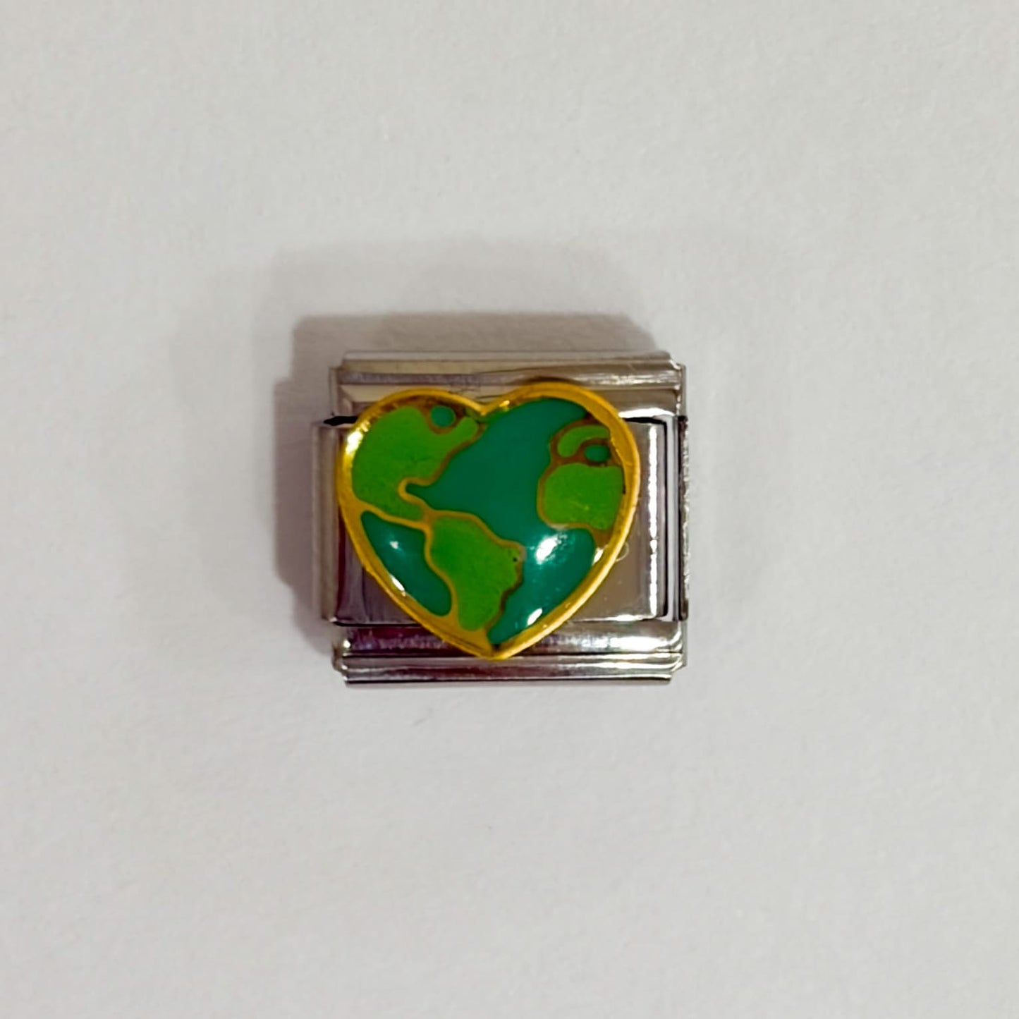 Charms corazónes para pulseras italianas