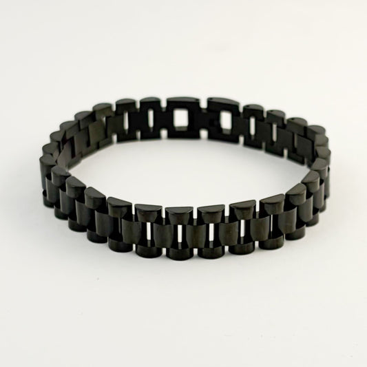 Pulsera para caballero tipo rolex acero inoxidable -Regalo día del padre