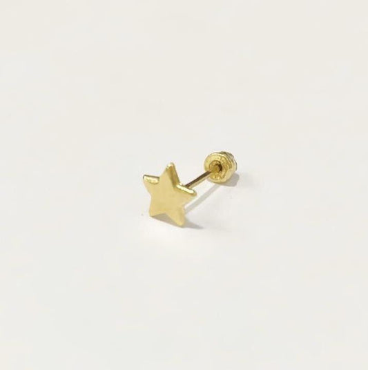 Piercing estrella mini Oro 10k