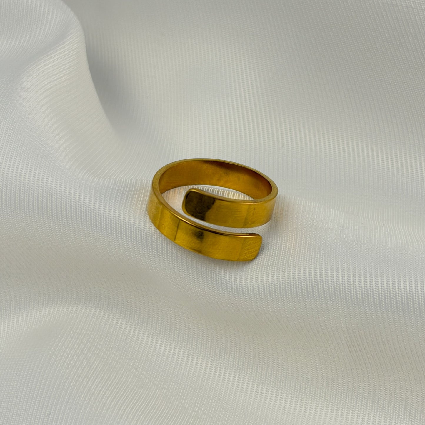 Anillo para grabar ajustable acero inoxidable
