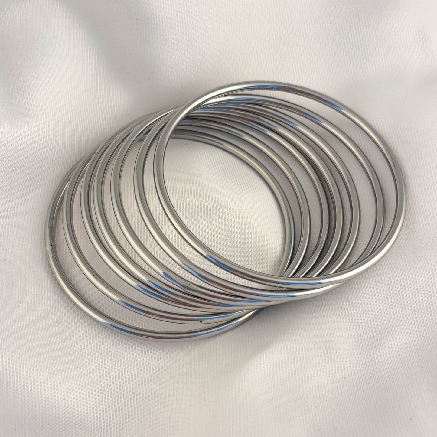 Brazaletes semanario acero inoxidable tubular