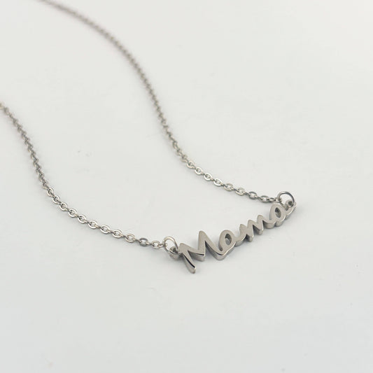 Collar mamá acero inoxidable