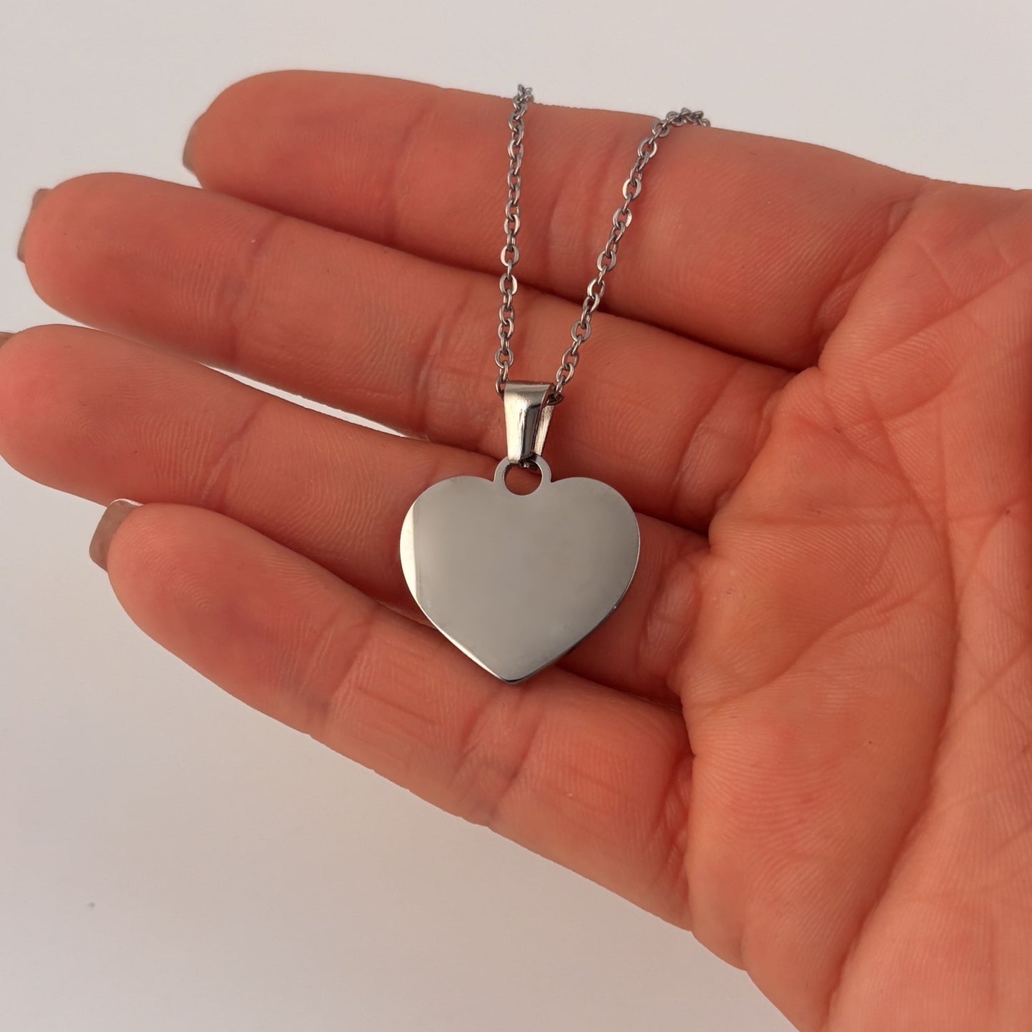 Collar personalizado con grabado de nota hecha a mano -𝐏𝐚𝐫𝐚 𝐦𝐮𝐣𝐞𝐫