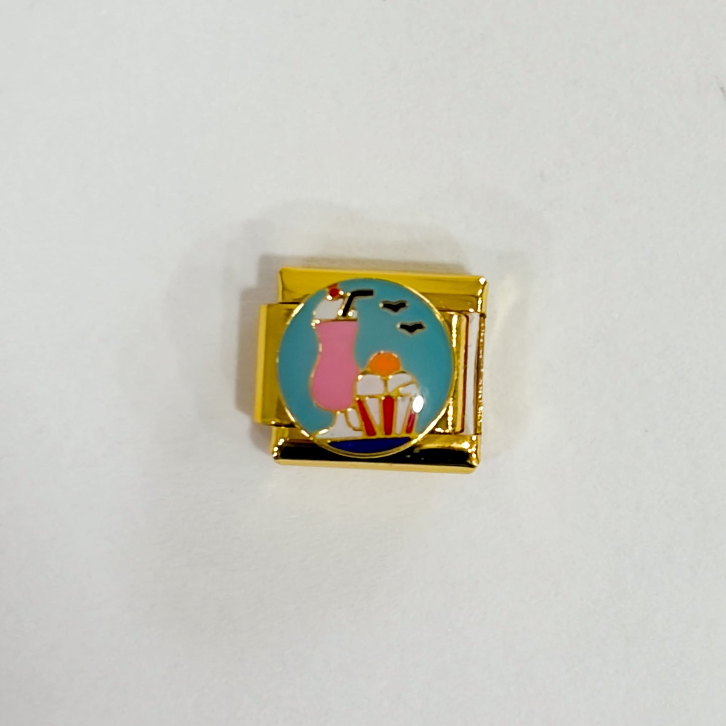Charms para pulsera italiana comida