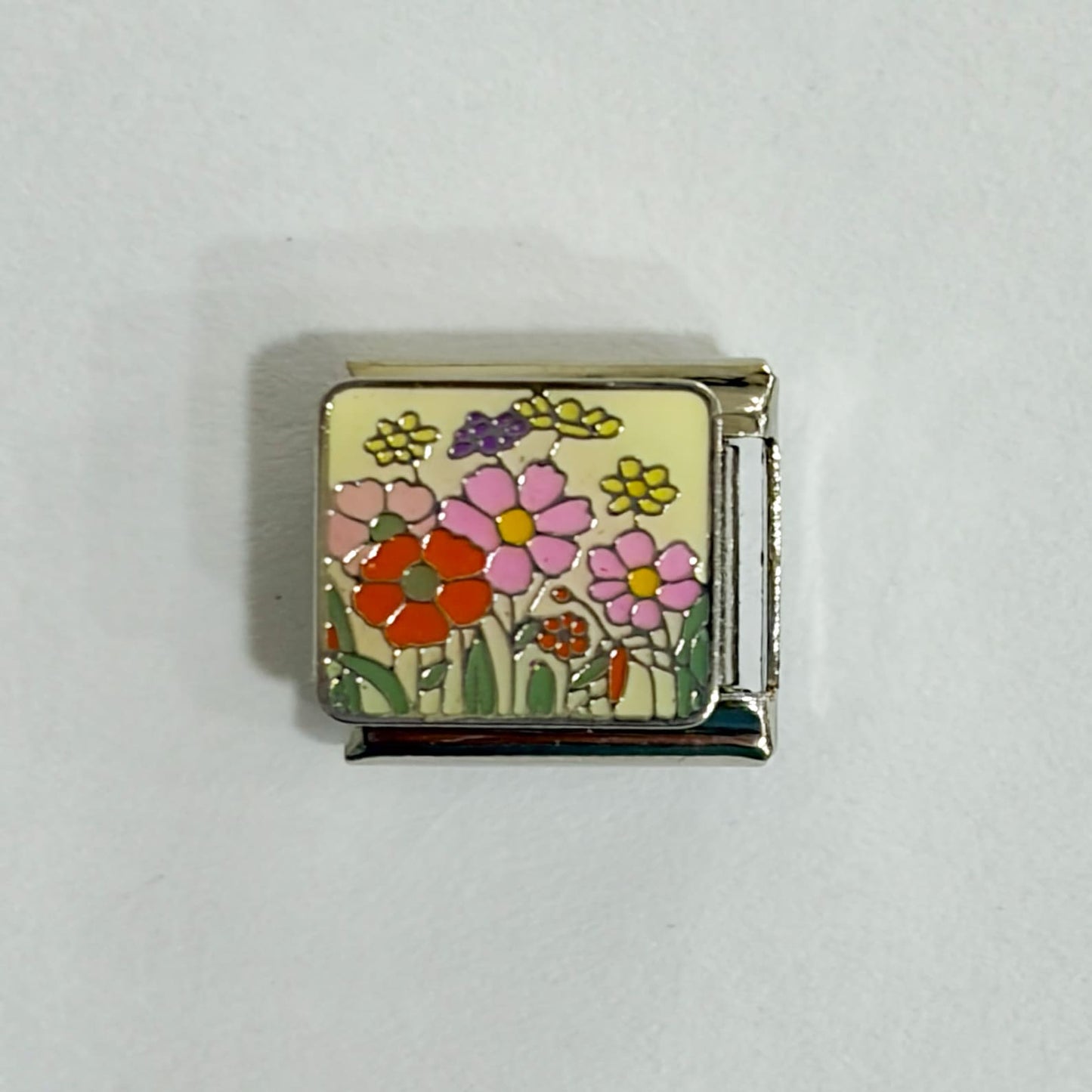 Charms flores para pulsera italianas