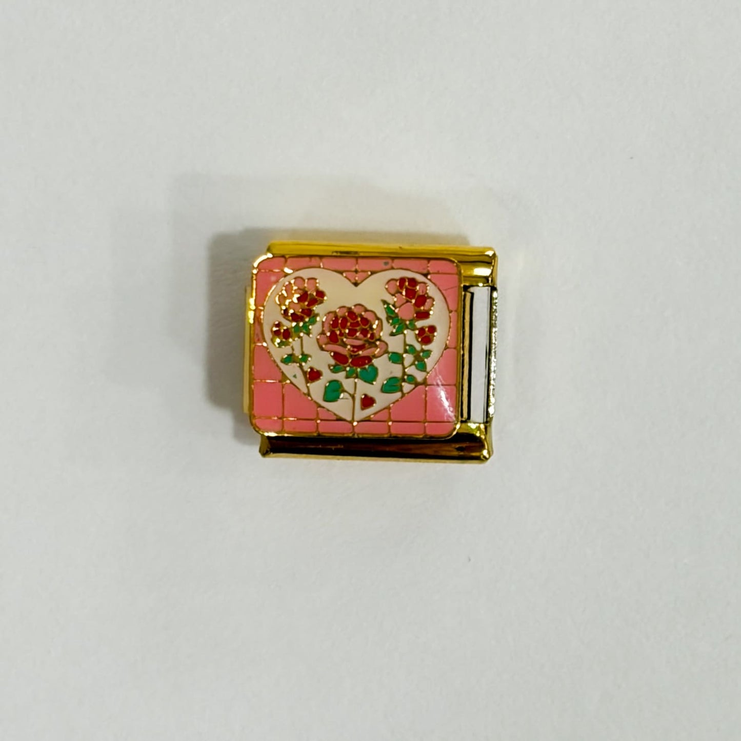 Charms corazónes para pulseras italianas