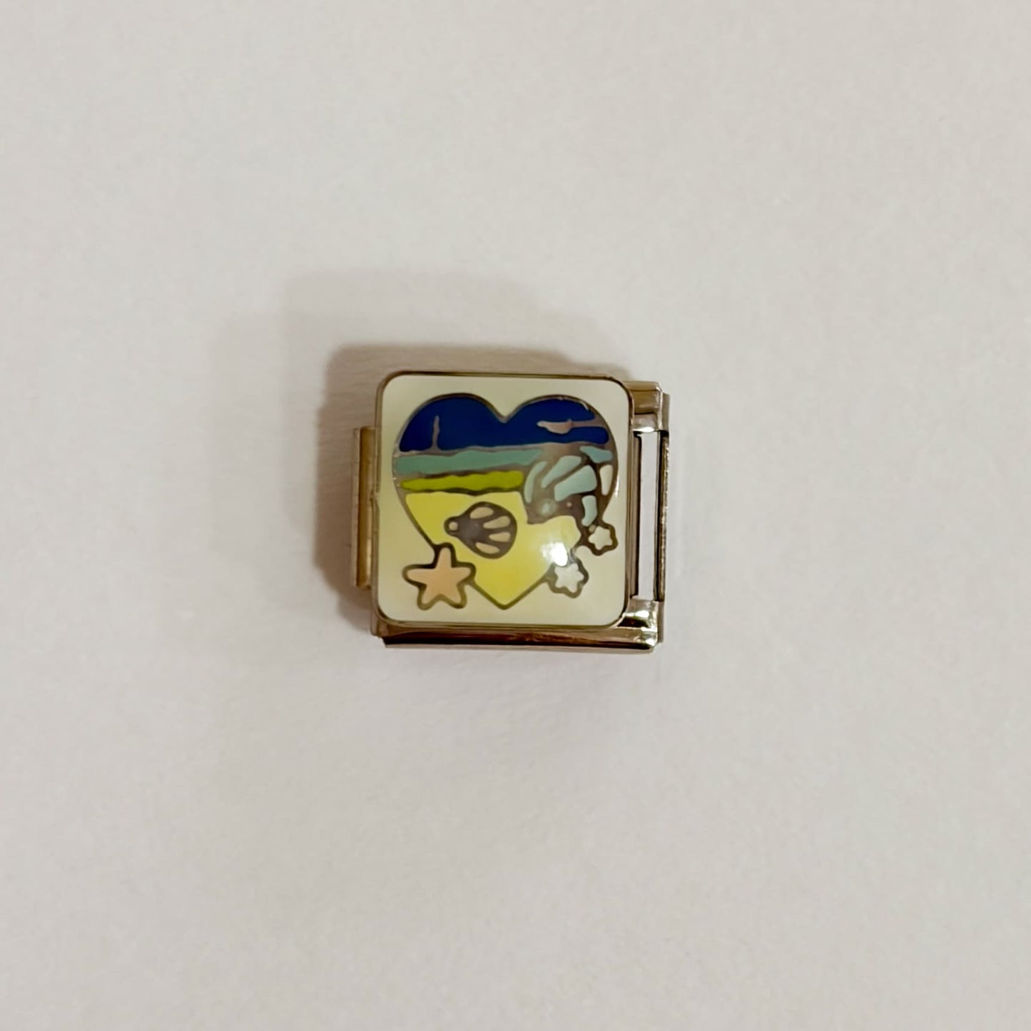 Charms corazónes para pulseras italianas