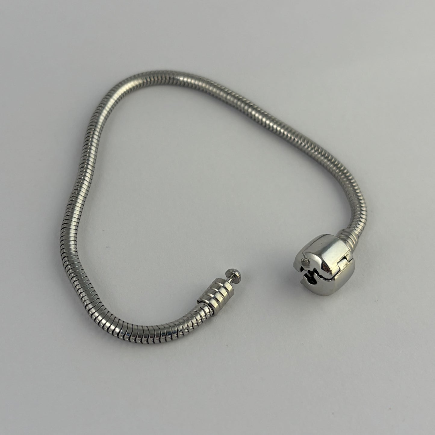 Pulsera acero inoxidable tipo pandora