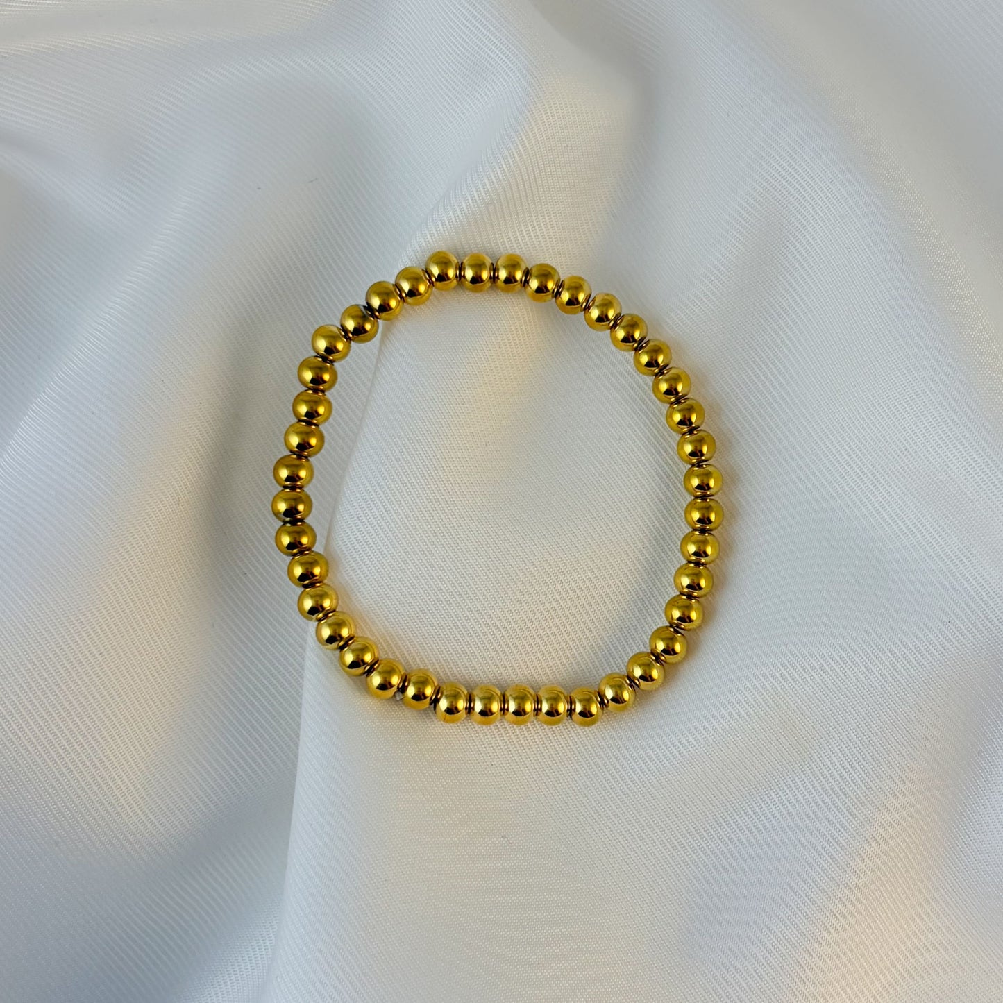 Pulsera de bolitas acero inoxidable 5 mm