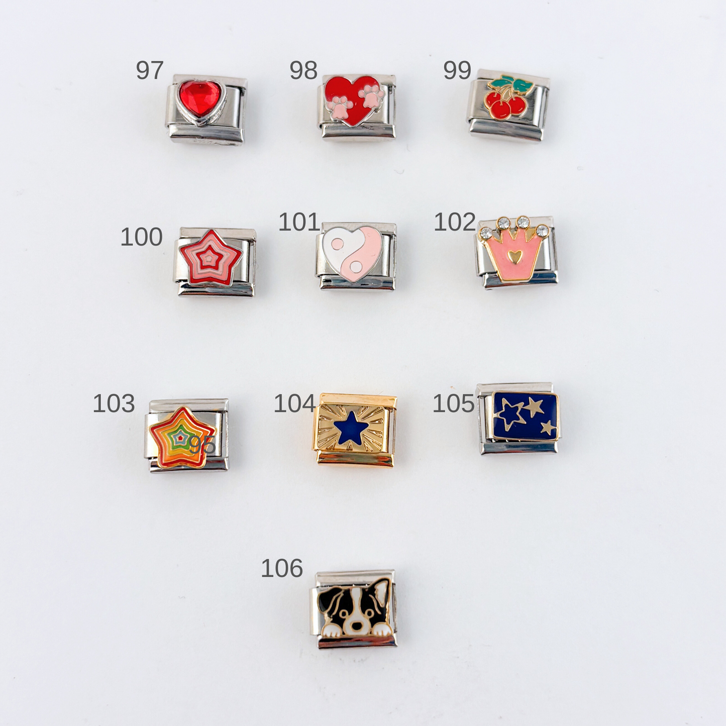 Charms para pulseras italianas varios