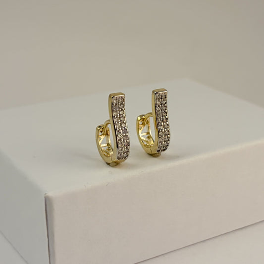 Huggies chapa de oro zirconias diferentes modelos