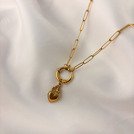 Collar multidijes acero inoxidable broche marino