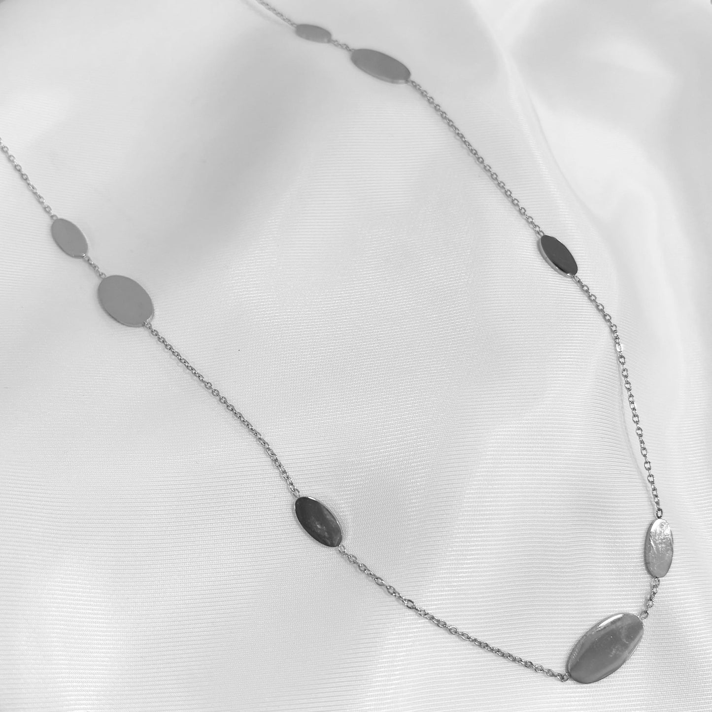 Collar acero inoxidable largo dorado varios modelos
