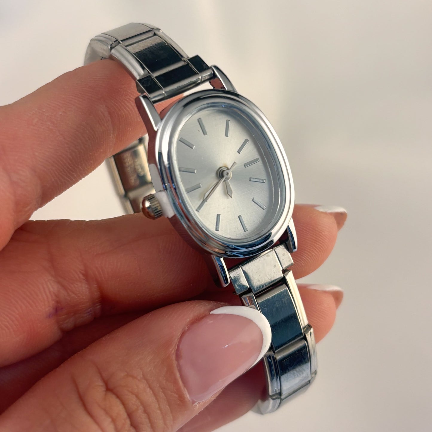 Reloj pulsera italiana acero inoxidable