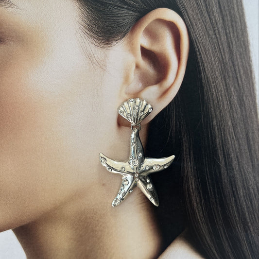 Aretes maxi bisutería fina