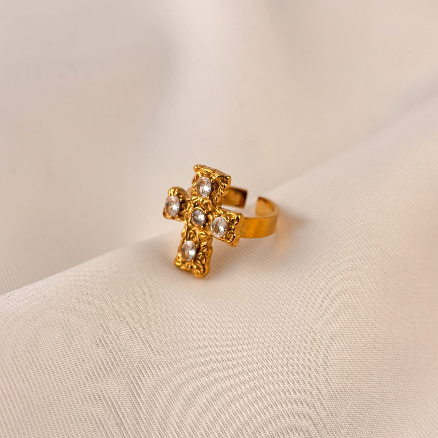 Anillo acero inoxidable premium