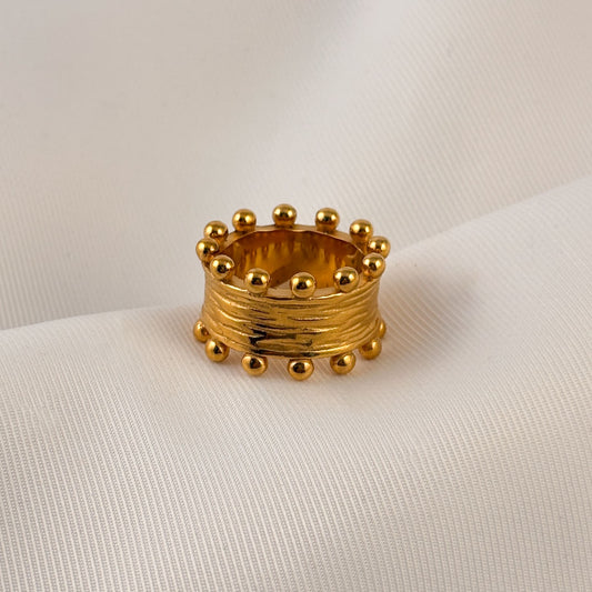 Anillo acero inoxidable premium