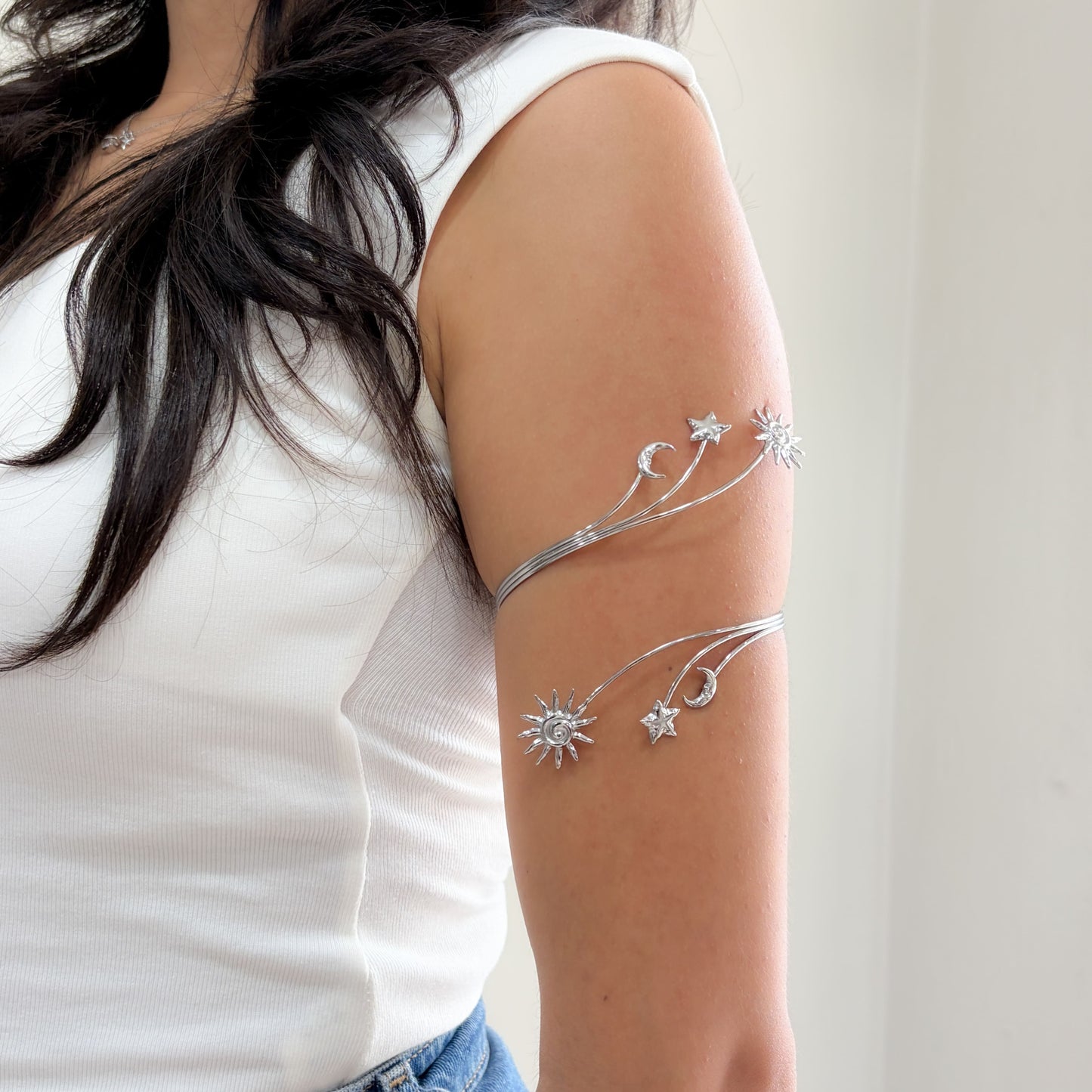 Brazalete para brazo eclipse acero premium