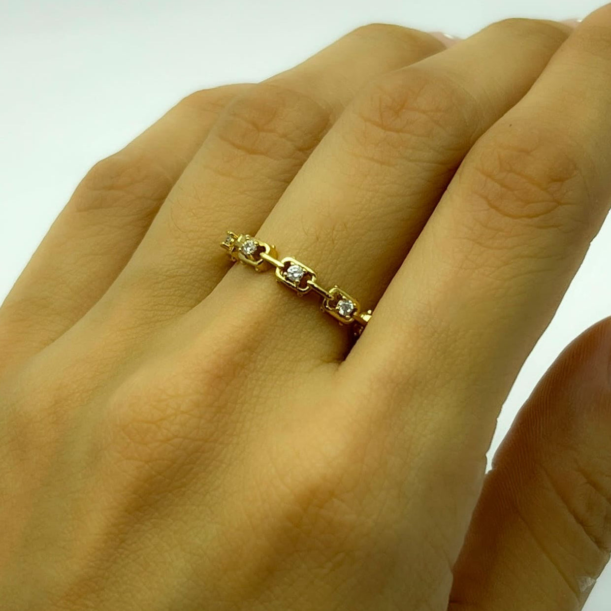 Anillos chapa de oro varios