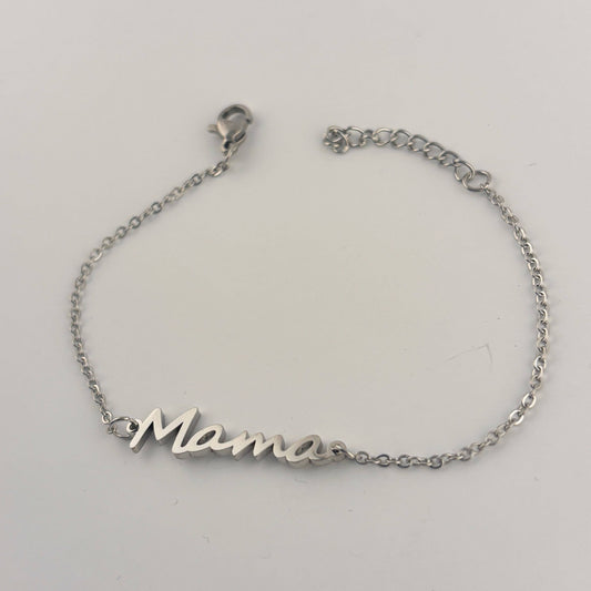 Pulsera mamá acero inoxidable