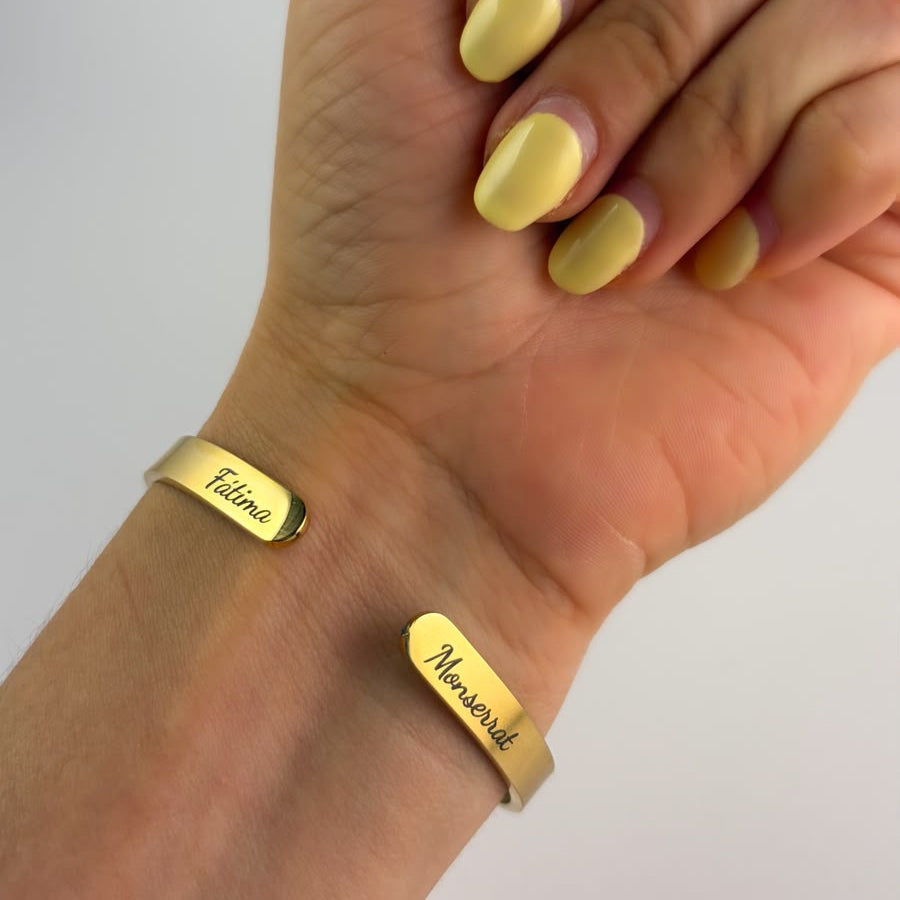 Brazalete personalizado con grabado láser - Regalo de graduación👩‍🎓🎓