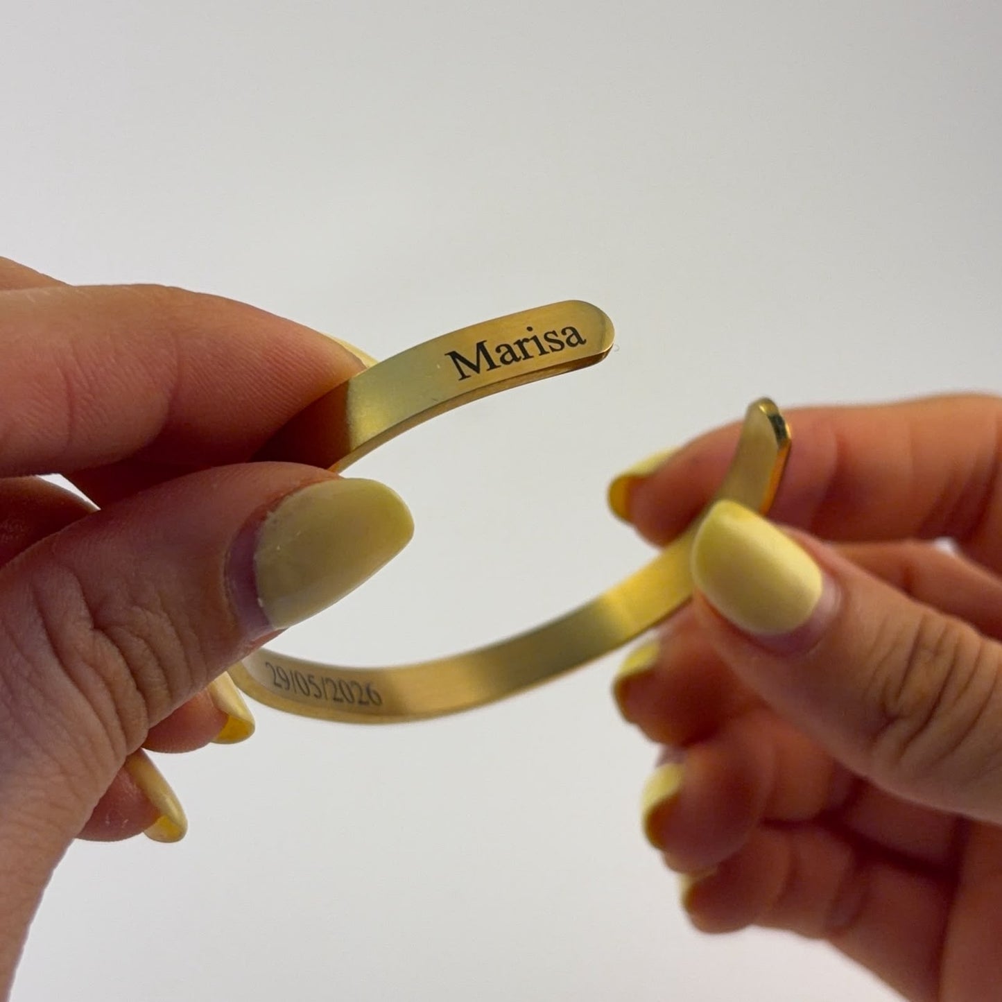 Brazalete personalizado con grabado láser - Regalo de graduación👩‍🎓🎓