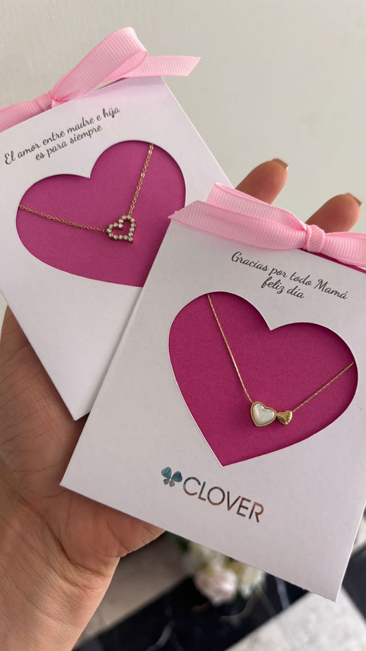 Empaque especial Día de las madres para collares y pulseras