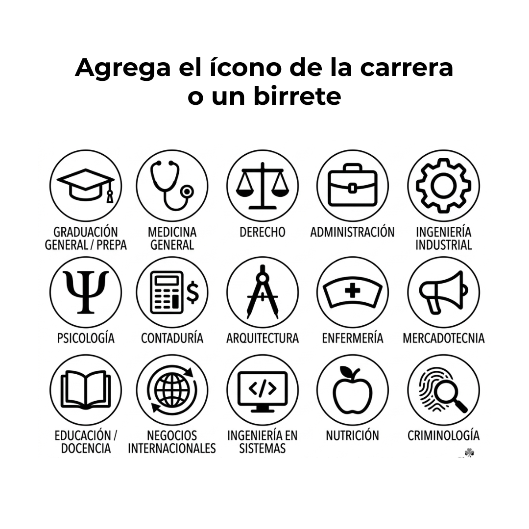 Brazalete personalizado con grabado láser - Regalo de graduación👩‍🎓🎓