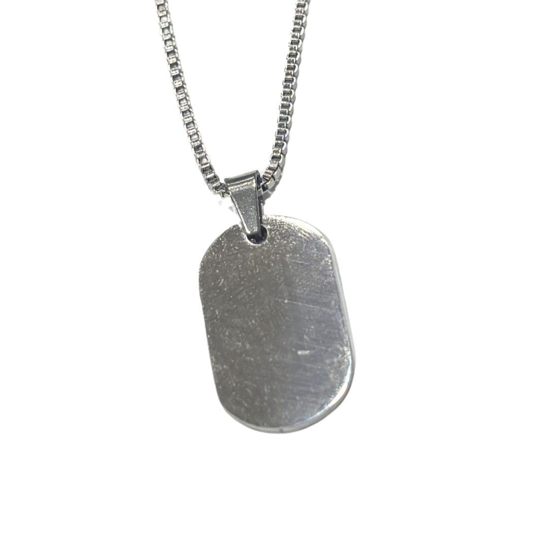 Collar personalizado con grabado de nota hecha a mano -𝐏𝐚𝐫𝐚 𝐡𝐨𝐦𝐛𝐫𝐞