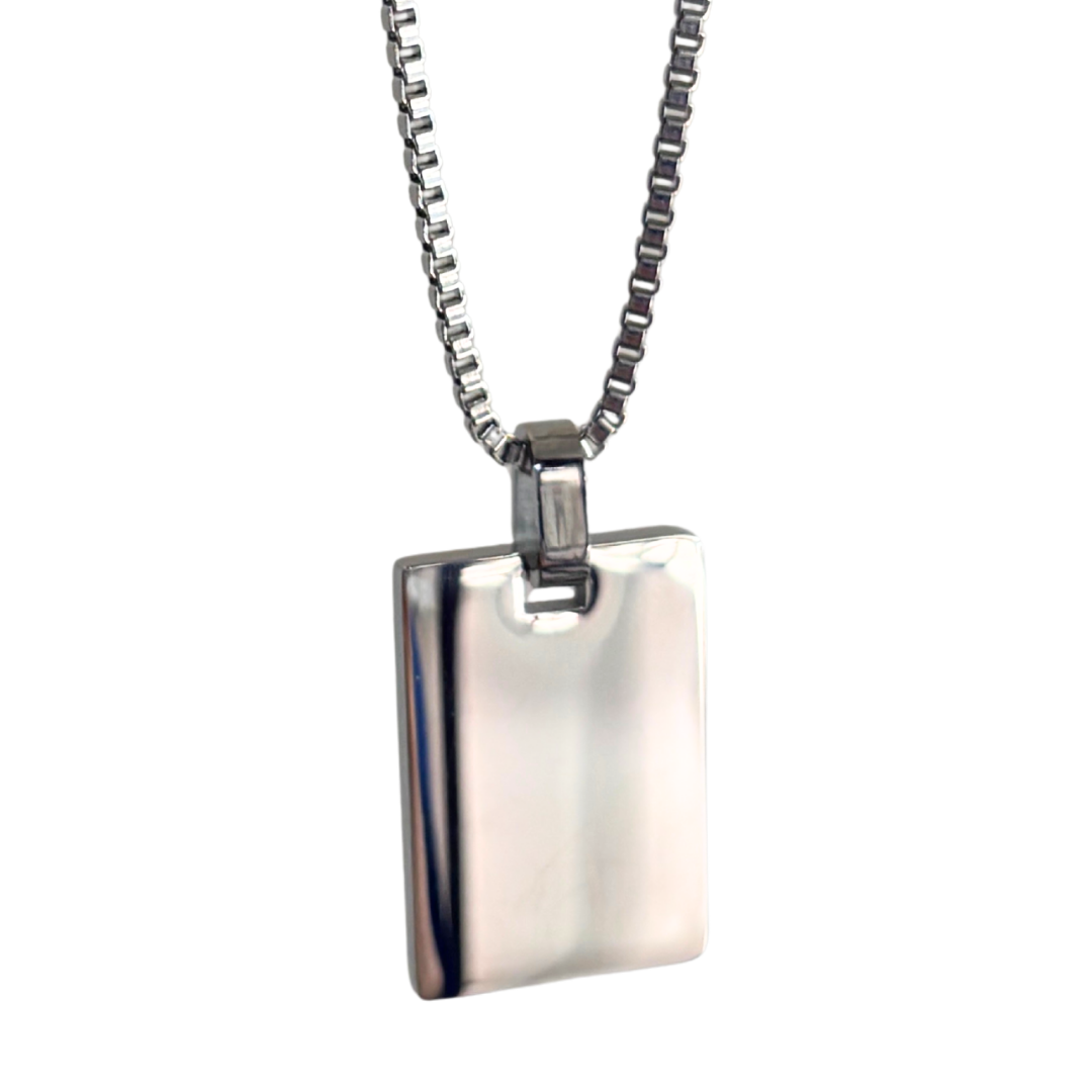 Collar personalizado con grabado de nota hecha a mano -𝐏𝐚𝐫𝐚 𝐡𝐨𝐦𝐛𝐫𝐞