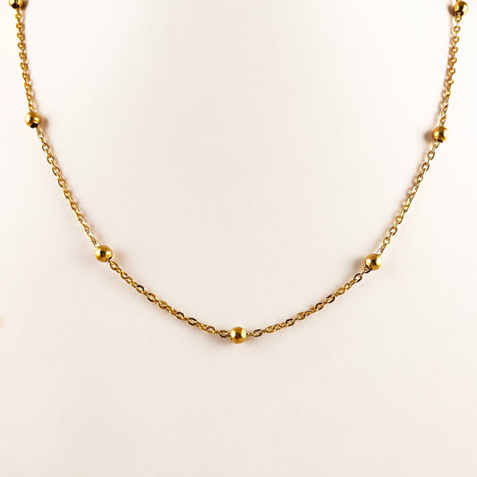 Cadena acero inoxidable esferitas 45 cm